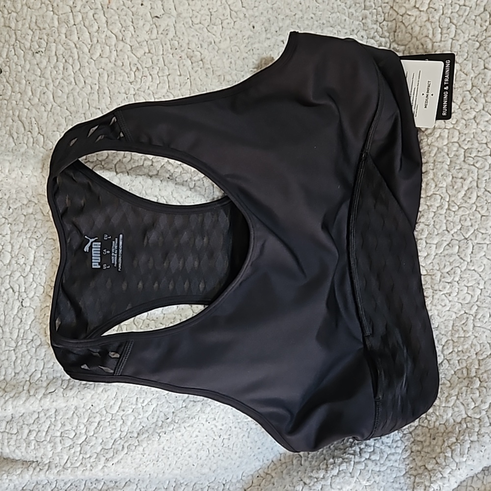 Puma, mid impact flawless bra, Large